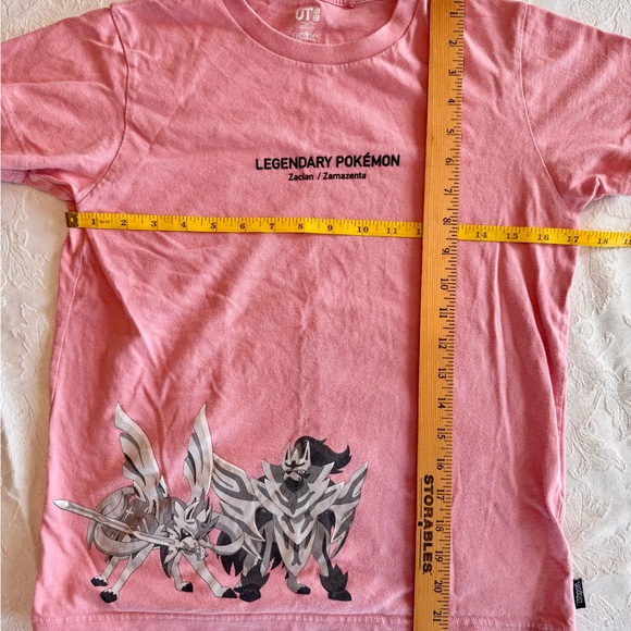 Uniqlo Kids Pink Legendary Pokémon T-Shirt - Picture 4 of 4